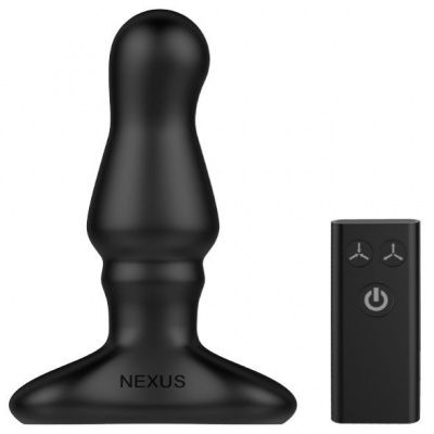 Черный вибростимулятор простаты Nexus Bolster - 12,3 см. от Nexus Range