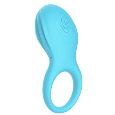 Голубое эрекционное виброкольцо Blue Lagoon от Dream Toys