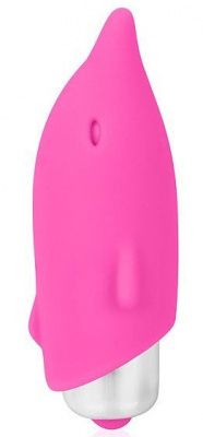 Розовый стимулятор-дельфинчик от Bior toys