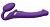 Фиолетовый безремневой вибрострапон Silicone Bendable Strap-On - size M от Strap-on-me