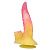 Силиконовый фаллоимитатор Flame Beast - 22,5 см. от Baile