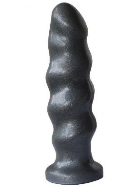 Черная насадка на трусики харнесс Platinum - 16 см. от LOVETOY (А-Полимер)