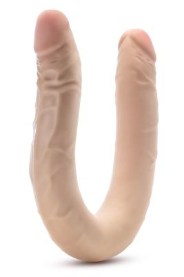 Телесный двусторонний фаллоимитатор 16.5 Inch Double Dong - 41,9 см. от Blush Novelties