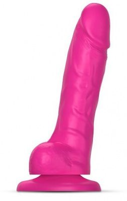Розовый фаллоимитатор Strap-On-Me Sliding Skin Realistic Dildo size S от Strap-on-me