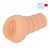 Мастурбатор-вагина телесного цвета с бороздками на внешней части  от Bior toys