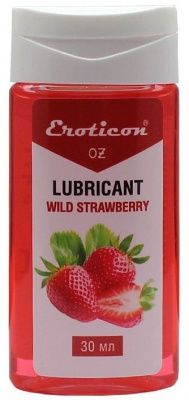 Интимная смазка Fruit Strawberry с ароматом земляники - 30 мл. от Eroticon