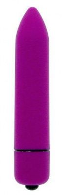 Фиолетовая вибропуля CLIMAX BULLET - 8,5 см. от Dream Toys