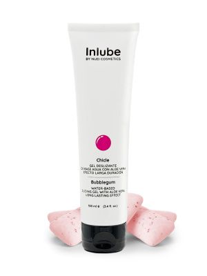 Лубрикант на водной основе Nuei Inlube с алоэ вера и ароматом бабл-гам - 100 мл. от Nuei cosmetics
