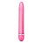 Розовый тонкий классический вибратор Slimline Vibe - 17,8 см. от Blush Novelties