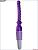 Фиолетовый гелевый анальный вибратор - 25 см. от Eroticon