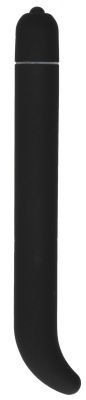 Черный компактный вибростимулятор G-Spot Vibrator - 16 см. от Shots Media BV