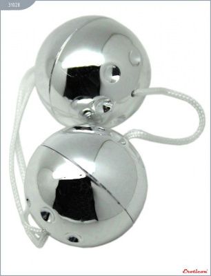 Серебристые шарики со смещённым центром тяжести от Eroticon