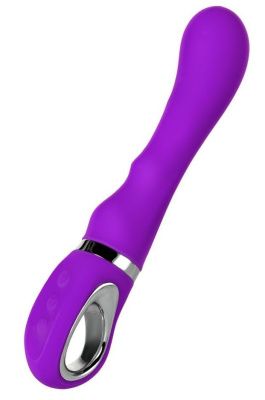 Фиолетовый вибратор PILO с wow-режимом - 20 см. от JOS