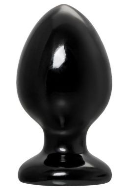 Черная анальная втулка Cetus α - 11,5 см. от POPO Pleasure