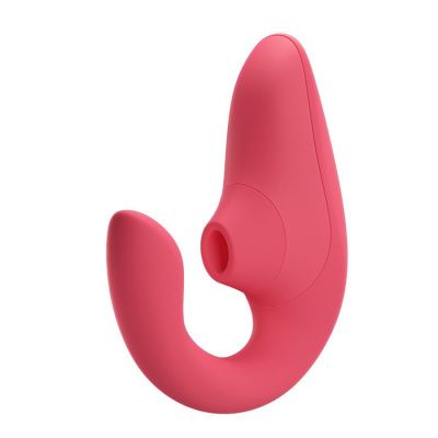 Розовый вибромассажер для двойной стимуляции Womanizer Blend от Womanizer Blend