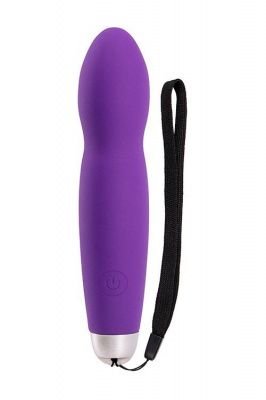 Фиолетовый мини-вибромассажер ELEGANCE INTENSE POWER - 14 см. от Seven Creations