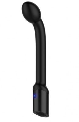 Черный вибростимулятор простаты Rechargeable Prostate Probe - 21,7 см. от Adam & Eve