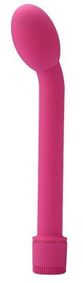 Ярко-розовый вибромассажер G-SPOT VIBRATOR - 21 см. от Dream Toys