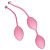 Набор розовых вагинальных шариков FRISKY PILLOW TALK от Orion