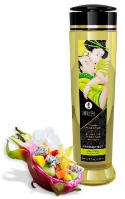 Массажное масло с ароматом азиатских фруктов Irresistible - 240 мл.  от Shunga