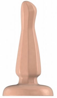 Телесный анальный стимулятор Bottom Line 6  Model 3 Rubber Flesh - 15,5 см. от Shots Media BV