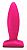 Розовый анальный стимулятор Streamline Plug - 10 см. от Lola toys
