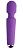 Фиолетовый жезловый вибратор Wacko Touch Massager - 20,3 см. от Chisa