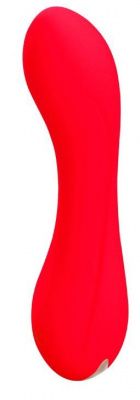 Красный мини-вибратор Skadi - 11,7 см. от Le Frivole