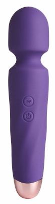 Фиолетовый вибромассажер Smooth Operator Rechargeable Wand - 19,5 см. от So divine