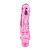 Розовый вибратор Crystal Jelly Limerence - 21,5 см. от Chisa