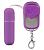 Фиолетовый вибростимулятор  Remote Vibrating Bullet от Shots Media BV