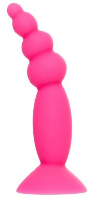 Розовая анальная втулка Hild - 11 см. от A-toys
