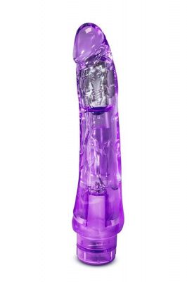 Фиолетовый вибратор-реалистик Mambo Vibe - 22,8 см. от Blush Novelties