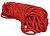 Красная веревка для связывания BDSM Rope - 30 м. от California Exotic Novelties