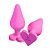 Розовая анальная пробка с основанием-сердечком CANDY HEART BE MINE - 8 см. от Blush Novelties