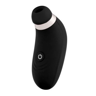 Черный вакуумный стимулятор So Divine Irresistible Clitoral Suction от So divine