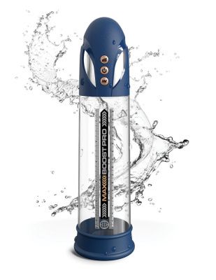 Синяя вакуумная автоматическая помпа Max Boost Pro Flow от Pipedream