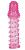 Розовая насадка с нежными шипами - 13,5 см. от ToyFa