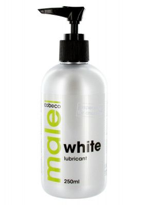 Анальная смазка на водной основе MALE Cobeco White Lubricant - 250 мл. от Cobeco