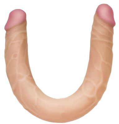 Двусторонний фаллос из неоскина Lesbi - 47,8 см. от LOVETOY (А-Полимер)