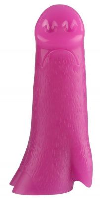 Розовая анальная втулка в виде поросячьего пятачка - 23 см. от Сумерки богов