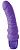 Фиолетовый вибромассажер Classix Mr. Right Vibrator - 18,4 см. от Pipedream