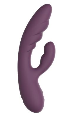 Фиолетовый вибратор-кролик Atlas - 19,8 см. от Le Frivole