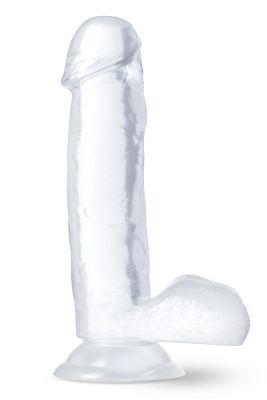 Прозрачный фаллоимитатор-реалистик Gleam - 17,7 см. от Blush Novelties