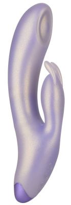 Сиреневый вибратор-кролик GBunny - 19 см. от California Exotic Novelties