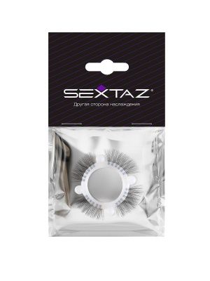 Эластичное кольцо с «ресничками» и 4 шариками от Sextaz