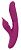 Лиловый вибратор-кролик 4 Function Vibrator - 24 см. от Orion