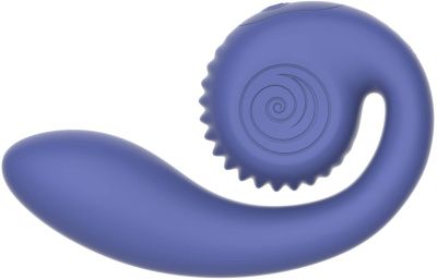 Синий инновационный вибратор SVibe Gizi Lite от SVibe