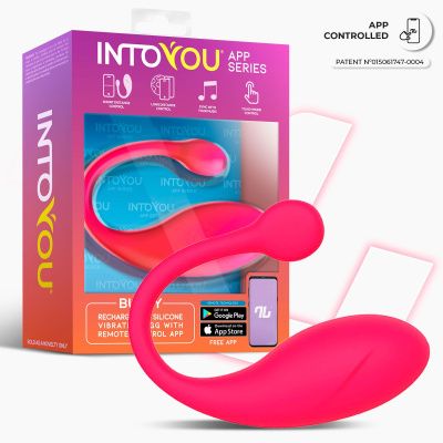 Ярко-розовое интерактивное виброяйцо Bulby от Intoyou