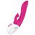 Розовый вибратор-кролик с вакуумной стимуляцией Air Pleasure - 22,5 см. от Dream Toys